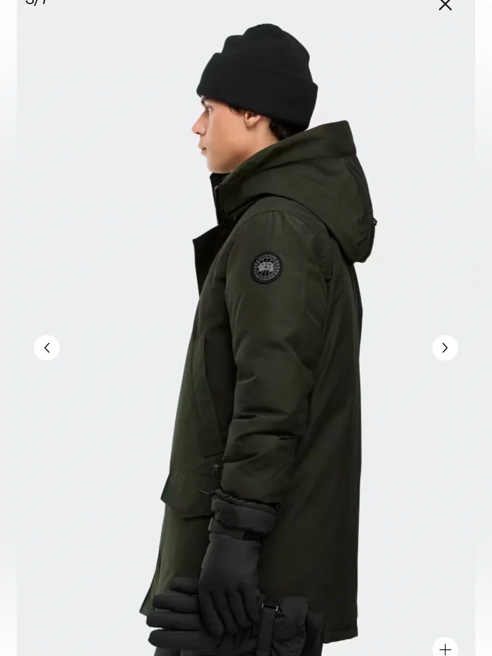 Canada Goose Langford Parka Black Disk